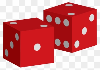 Two Red Dice Svg Clip Arts - Domino's - Png Download