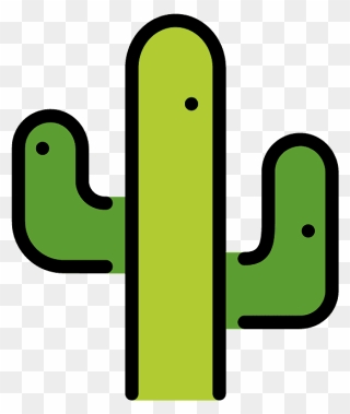 Kaktus Clipart - Cactus - Png Download