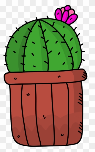 Succulents Cartoon Clipart