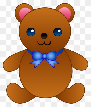 Clip Art Cute Teddy Bear Cartoon - Png Download