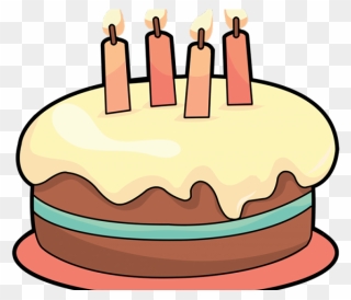 Pictures Of Cartoon Cakes - Small Birthday Cake Cartoon Clipart