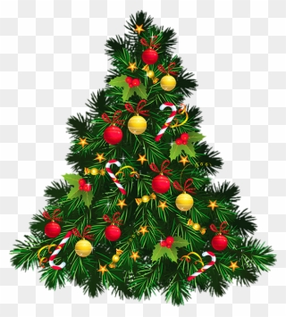 Christmas Tree With Transparent Background Clipart