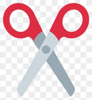 Schere Clipart - Scissors Emoji Png Transparent Png
