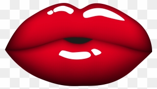 Mouth Clip Art - Red Lips Clipart Png Transparent Png