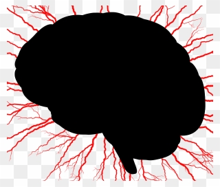 Brainstorm Clipart Brain - Brain Silhouette Side View - Png Download