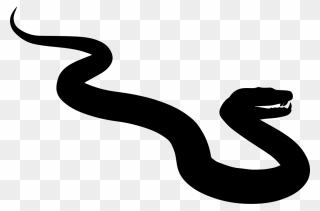 Milk Snake Reptile Ball Python Carpet Python - Snake Silhouette Transparent Background Clipart