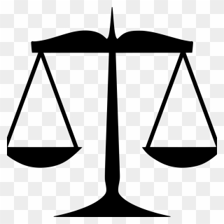 Scales Of Justice Clip Art - Png Download
