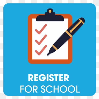 Register Clipart Registrar, Picture - School Registration Clip Art - Png Download