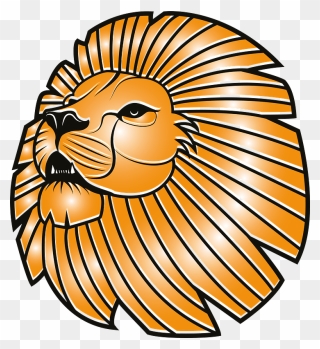 Herald Lion Clipart - Logo Keren Warna Gold - Png Download