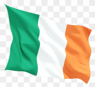 Waving Irish Flag Transparent Png - Transparent Background Irish Flag Pole Clipart