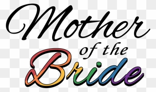 Transparent Bride Word Clipart - Calligraphy - Png Download
