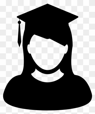 Computer Icons Student Graduate University Academic - Graduation Girl Icon Png Clipart