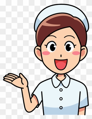 Woman Nurse Guide Clipart - Cartoon Nurse Png Transparent Png