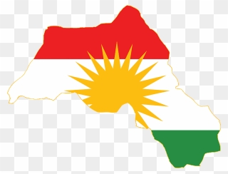 Job Vacancy In Erbil - Kurdistan Flag Clipart