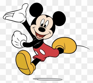 Mickey Mouse Minnie Mouse Animated Cartoon The Walt - Mickey Mouse White Background Clipart
