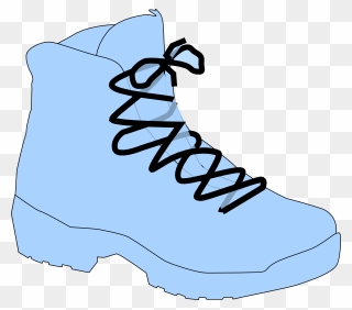 Clipart Walking Walking Shoe - Hiking Boot Clip Art - Png Download