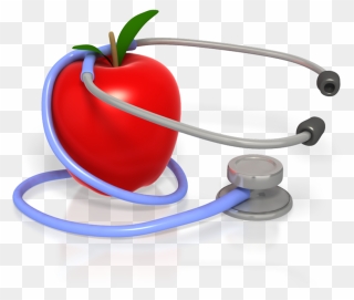 Stethoscope Apple Clipart Clipart Royalty Free Winchester, - Apple And Stethoscope Clipart Transparent - Png Download