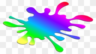 Rainbow Slime Clipart - Png Download