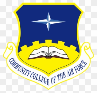 Community College Of The Air Force - Community College Of The Air Force Logo Clipart