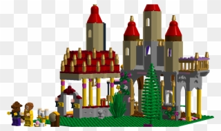 Beauty And The Beast Castle - Lego Clipart