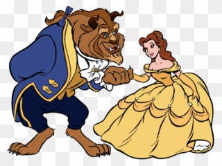 Beast Bowing To Belle Clipart