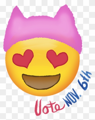 Pussyhat Emoji Clipart