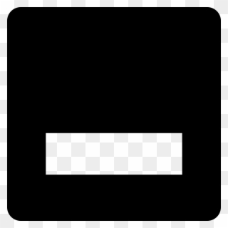 Png File - Minimize Button Black And White Clipart