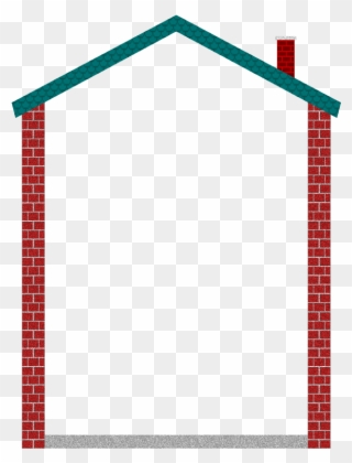 House Border 02 Graphic Freeuse Library - House Border Frame Clipart