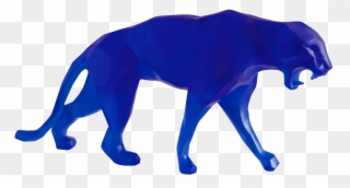 Panther Clipart Blue Panther - Richard Orlinski Art Daum - Png Download
