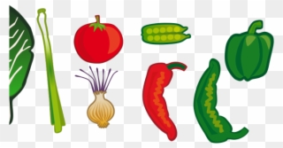 Vegetables Clipart Border Design - Vegetable Clip Art - Png Download