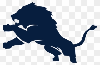 Lion Roaring Silhouette At Getdrawings Com Free - Pope John High School Lions Clipart