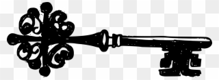 Skeleton Keys Png - Transparent Drawing Of Key Clipart