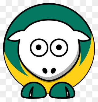Sheep - Siena Saints - Team Colors - College Football Clipart