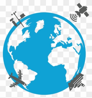 How Are Weather Forecasts Made - World Map Icon Png Clipart