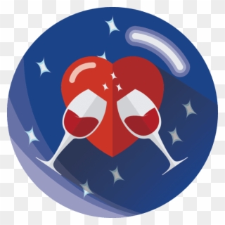 Date Night - Circle Clipart