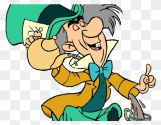Clip Art Mad Hatter Animated - Png Download