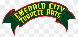 Emerald City Trapeze Logo Clipart