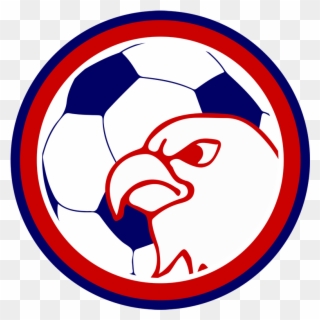 Where - Falcon With Soccer Ball Clipart