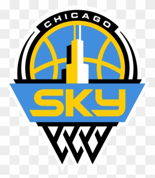 Chicago Sky Wikipedia Nba Eastern Conference Logo Detroit - Chicago Sky New Logo Clipart