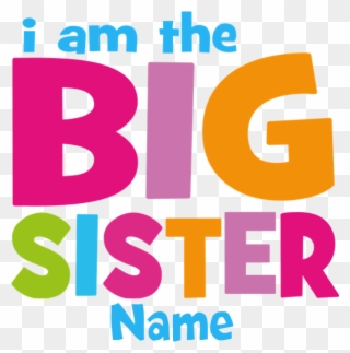Big Sister Personalized Puzzle - Big Sister Personalized Shower Curtain Clipart