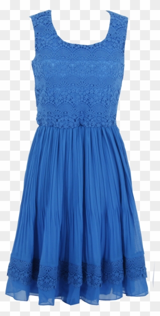 Dress Png Transparent Images - Robe Bleue Png Clipart
