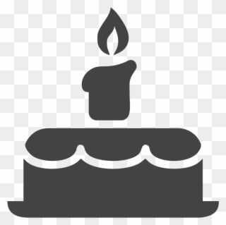 Candle - My Birthday Icon Png Clipart