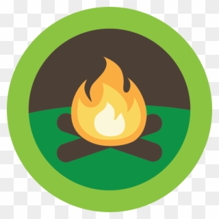 Clip Art Stock Campfire Leader - Ville De Saint Etienne - Png Download