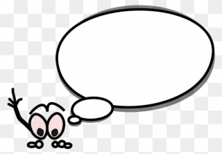 Speech Balloon Cartoon Comics Comic Strip Free Commercial - Person With Thinking Bubble Clipart