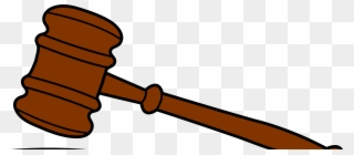 Gavel Clipart Trial - Court Mallet Clip Art - Png Download