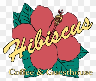 Hibiscus Coffee & Guesthouse - Illustration Clipart