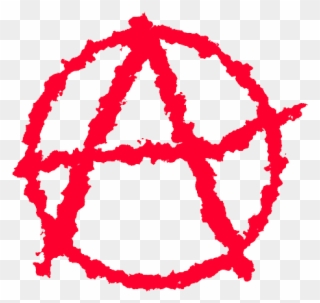 A For Anarchy - Red Symbol Anarchy Clipart