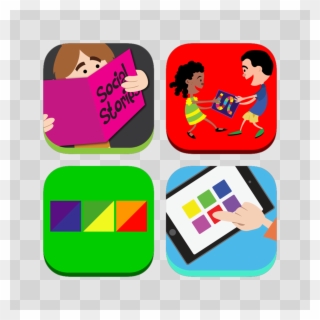Special Education Apps For Professionals, Caregivers, - Mobile App Clipart