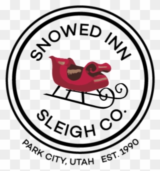 Snowed Inn Sleigh Company Park City Utah At The Base - Park City Clipart