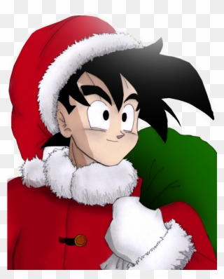 3 Dec - Dibujos De Goku En Navidad Clipart